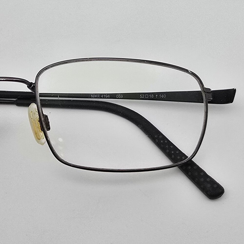*SOLD* Nike with Flexon 4194 059 Matte Black Eyeglasses Frame w/ Case 52-18-140 - Picture 12 of 15